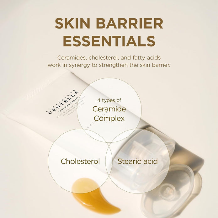 SKIN1004 Centella Soothing Cream, Face Moisturizer with Centella Asiatica 75 ml