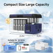 NEW/OPEN BOX BODEGACOOLER 12 Volt Car Refrigerator, 42QT(40L) -MCD40D Waterproof Electric Cooler