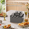 NEW/OPEN BOX Vexon 1800W 5.3Qt/ 5 Liters/21 Cups Large Electric Deep Fryer with 3 Frying Baskets- TSAF40H1-B