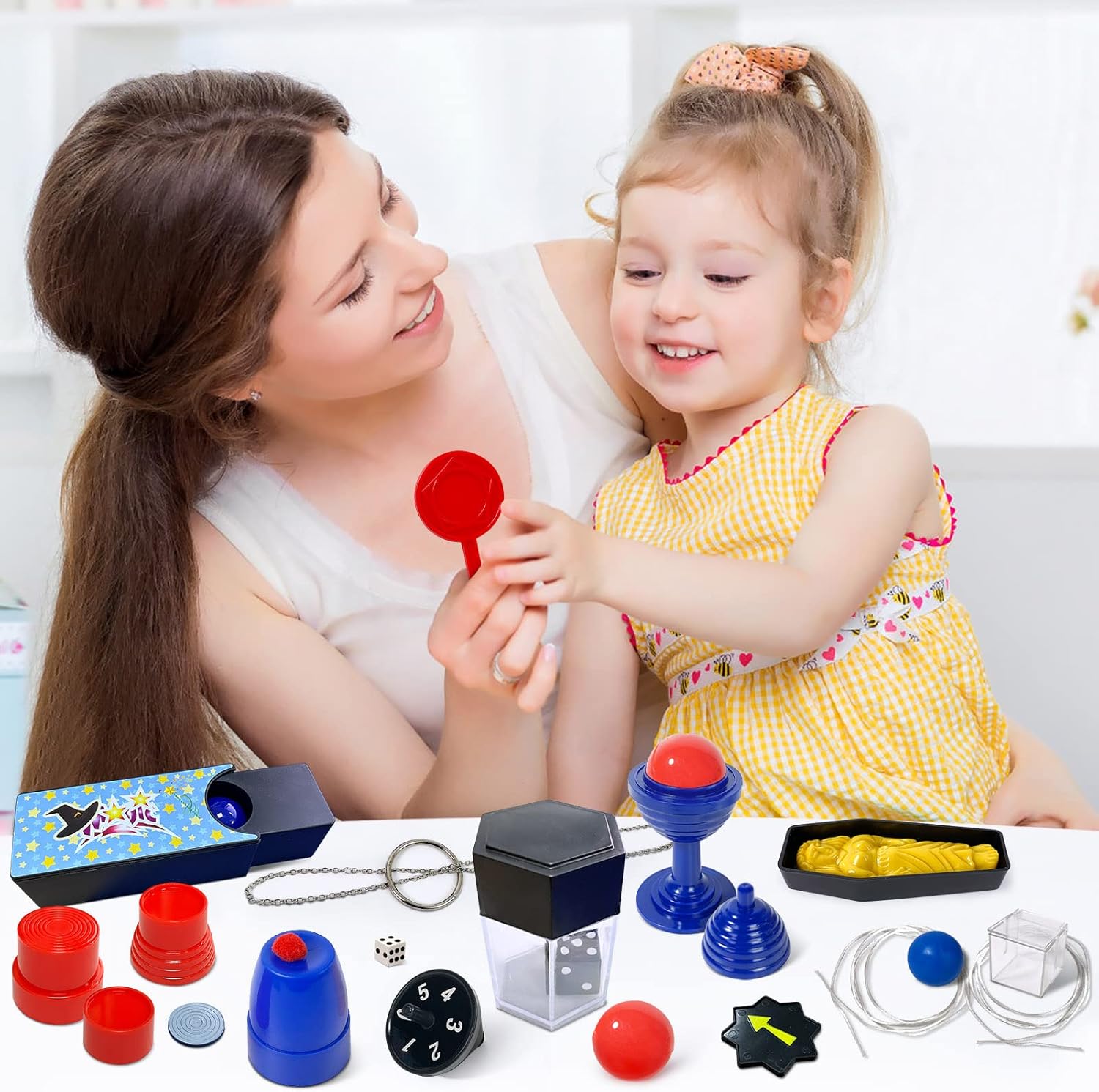 Heyzeibo Magic Kit - 60+ Magic Tricks for Kids