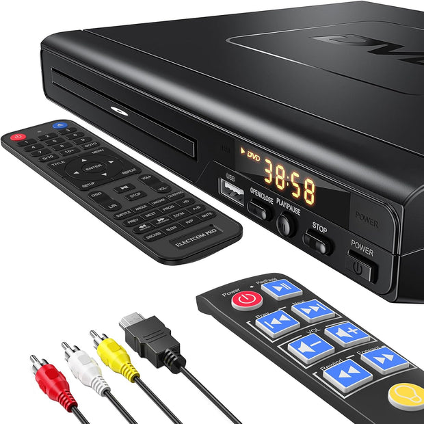 electcom PRO DVD Players for TV with HDMI,DVD Players Model ELC-1910