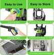 OPEN BOX /DEMO Electric Pressure Washer, HPW-06 4200PSI Max 3.0GPM High Pressure Power Washer
