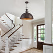 NEW ALAISLYC 18 Inch Oil Rubbed Bronze Farmhouse Pendant Lights
