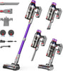 OPEN BOX /UNUSED Cordless Stick Vacuum Cleaner for Home: 550W ,PURPLE -TV106S