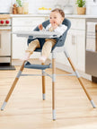 Used/Like New Skip Hop Baby High Chair, EON 4-in-1, Slate Blue