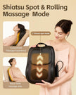 NEW/OPEN BOX CAREKING Back and Neck Massager With Heat, 3D Lower Back Massager