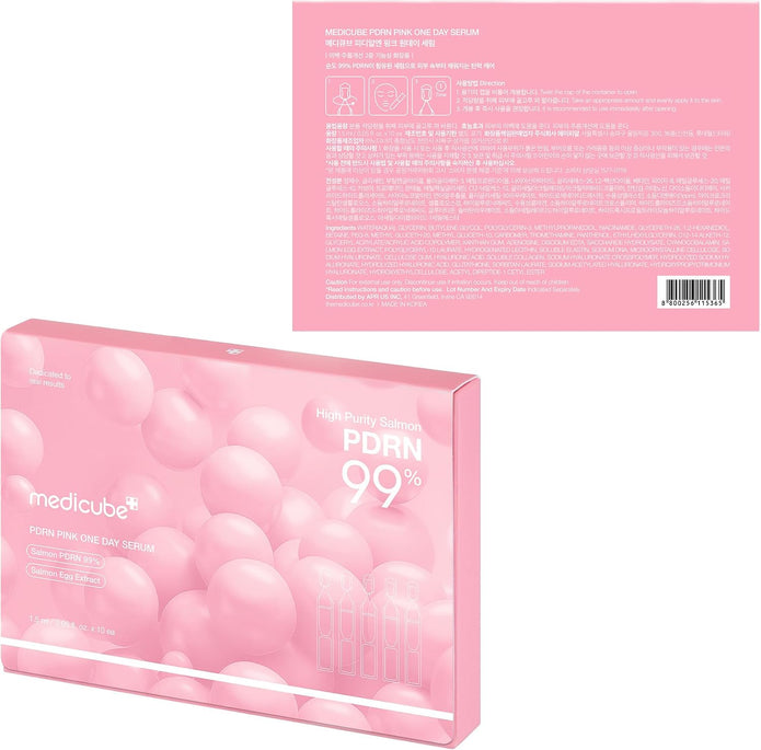 Medicube PDRN Pink One Day Serum (10 x 1.5ml)