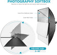 Neewer 3 Packs LED Softbox Lighting Kit: 20x27 inches Softbox, 45W Dimmable LED Light Head