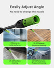 USED/LIKE NEW PATOOLIO Pressure Washer,1600W , 4000PSI 2.6 GPM Max Power Washer with Foam Cannon 23FT Hose-W6