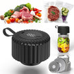 Mason Jar Vacuum Sealer Kit, Cordless Electric Vacuum Sealer for Jars
