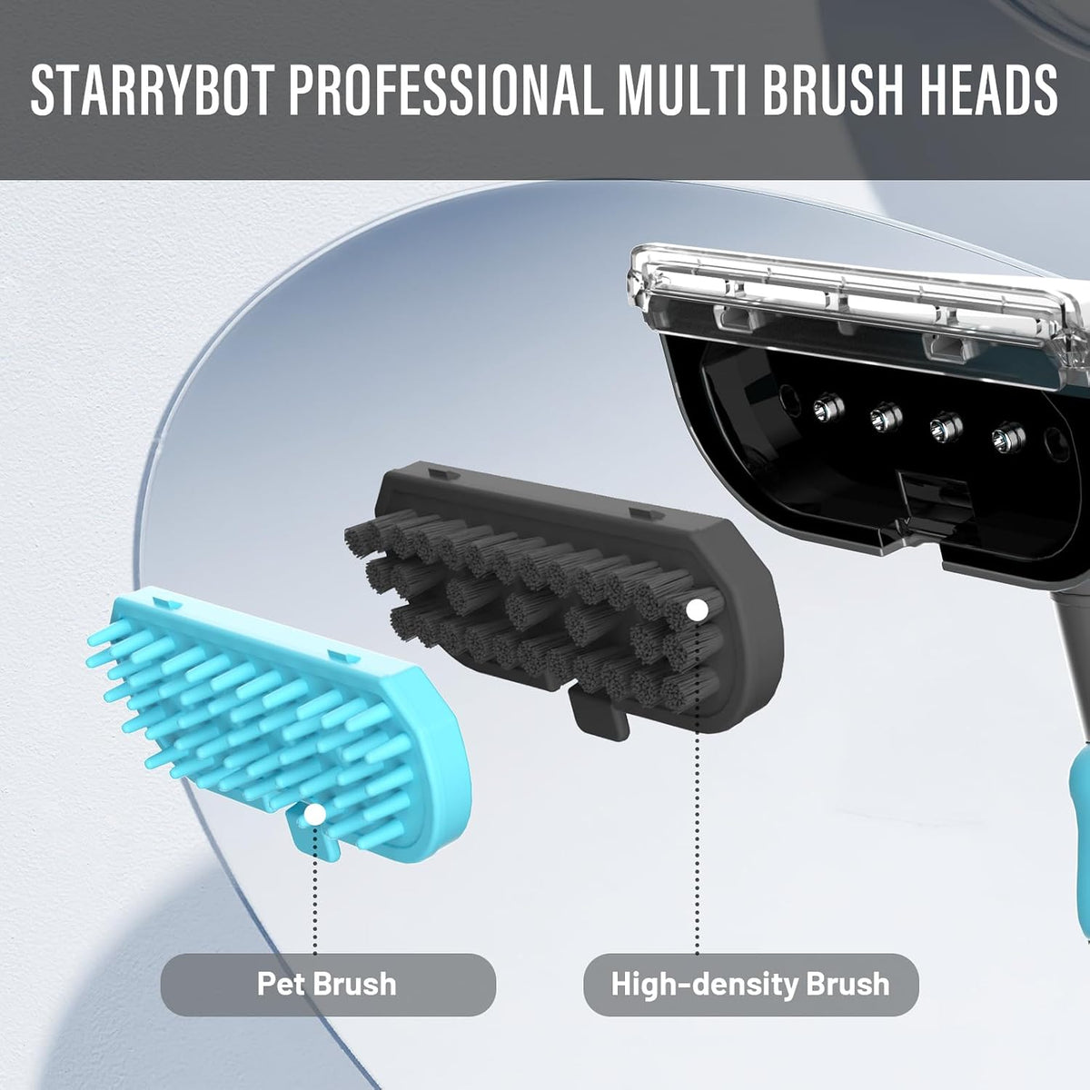 NEW Starrybot Portable Carpet Cleaner with Steam, 18Kpa Spot Cleaner-C-AC2502