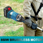 Electric Weed Wacker, 4-in-1 Weed Eater Battery Powered, Cordless Grass Trimmer