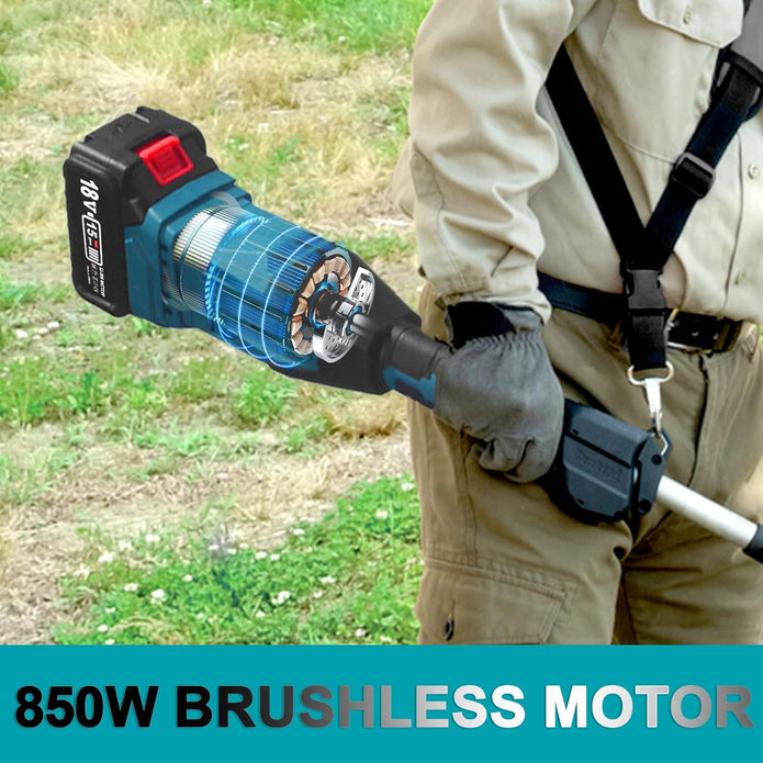 Electric Weed Wacker, 4-in-1 Weed Eater Battery Powered, Cordless Grass Trimmer