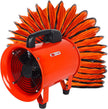 NEW 8 Inch Industrial Portable Air Blower Ventilator with Hose