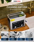 NEW CREWORKS 6L Ultrasonic Cleaner with Heater and Timer, 1.7 Gallon Ultrasonic Cleaning Machine
