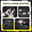 OPEN BOX Telescope, 90mm Aperture 700mm for Adults Astronomy, Vertisteel AZ Mount with Slow-Motion Control Carry Bag - Black