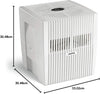 New/Open box Venta LW25 Comfort Plus Humidifier in White - Filter-Free Evaporative Humidifier