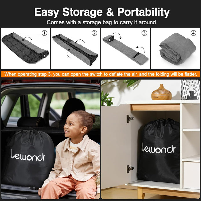New/Open box Lewondr Twin Air Mattress with Built in Pump,18