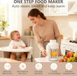 NEW DORFLY Baby Food Maker Glass 12oz Steamer and Blender Glass Reservoir