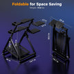 CAMMOO High Compatible Racing Wheel Stand Fits Handbrake, with Cup Holder