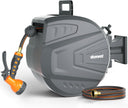 NEW/OPEN BOX ROYWEL Retractable Garden Hose Reel,Retractable-RY-HR3565