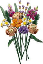 Lego Icons Flower Bouquet Building Set  Artificial Flowers for Decoration 18+(10280)