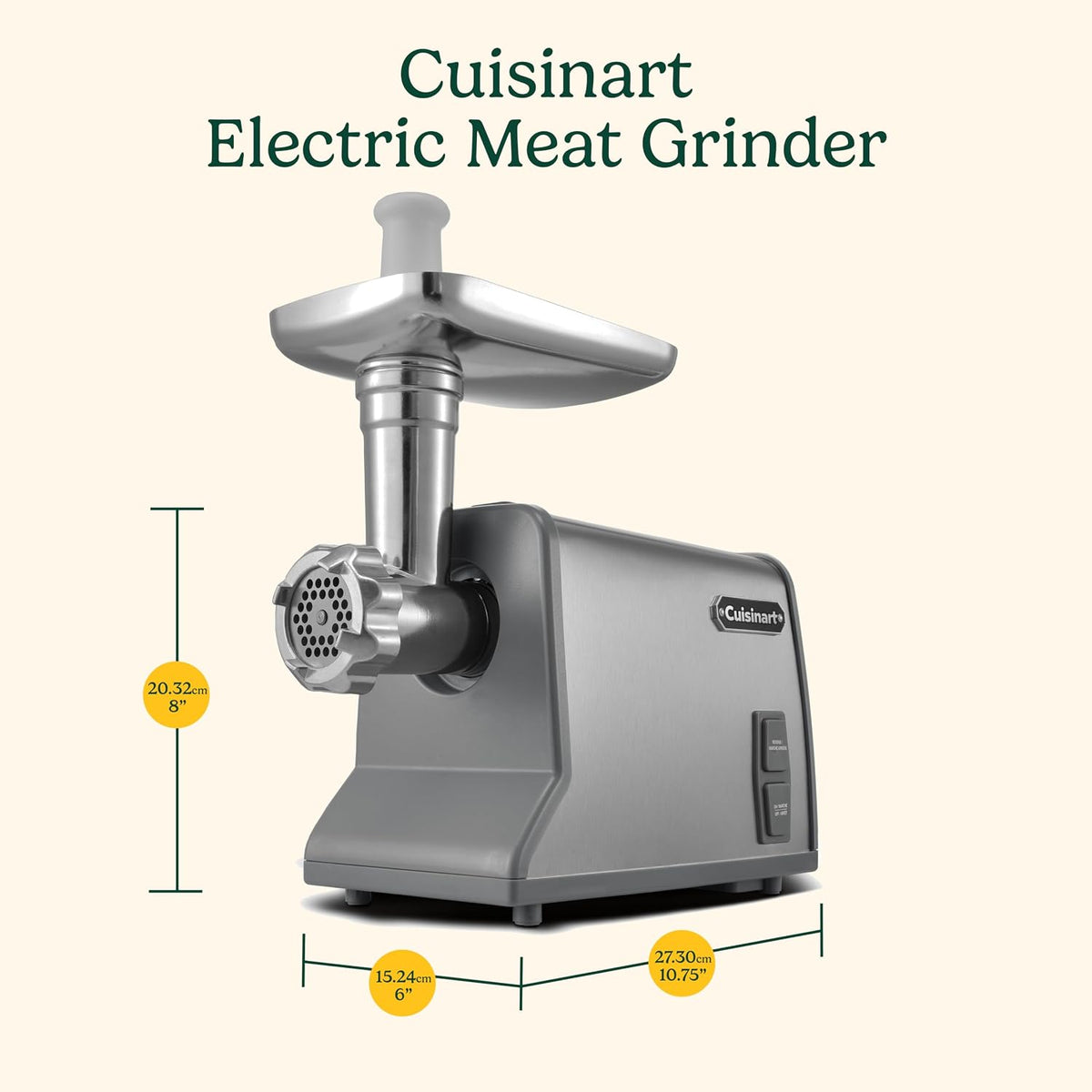 OPEN BOX/UNUSED Cuisinart Electric Meat Grinder (MG-220C)