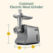 OPEN BOX/UNUSED Cuisinart Electric Meat Grinder (MG-220C)