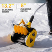 New 40V Cordless Snow Shovel MFSS001 Compatible with Dewalt 20V Battery-Tool Only, Snow Thrower