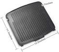 UsKitchen Reversible Grill/Griddle Plates for Cuisinart Griddler GR-150 Deluxe