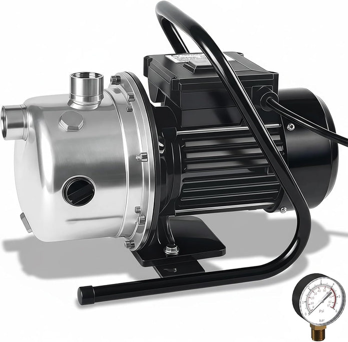 NEW/OPEN BOX LANCHEZ Shallow Well Pump, Stainless Steel Garden Irrigation Pump
