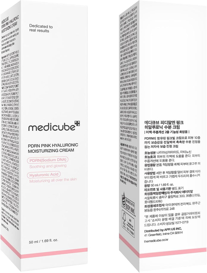Medicube PDRN Pink Hyaluronic Moisturizing Cream 50ml
