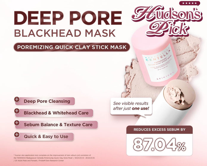 SKIN1004 Madagascar Centella Poremizing Quick Clay Stick Mask 27g