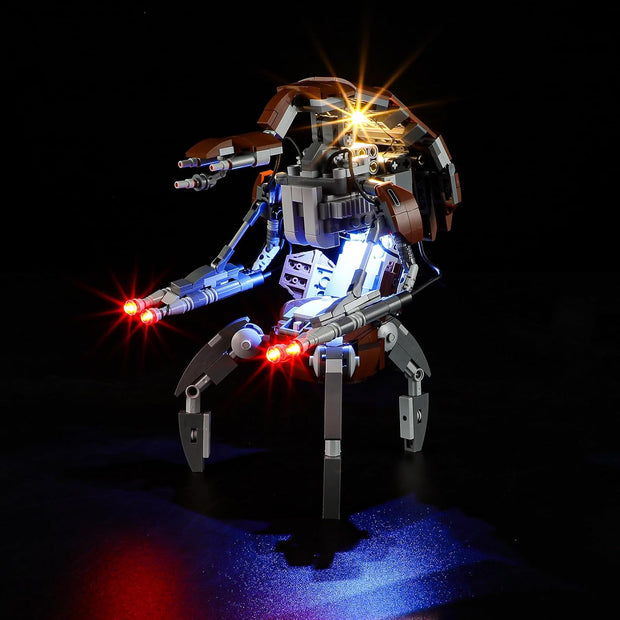 YEABRICKS LED Light for 75381 Star Wars Droideka Building Blocks Model