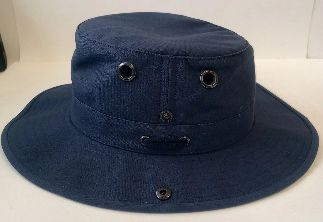 New Tilley T3 Vintage Wanderer Hat NAVY BLUE