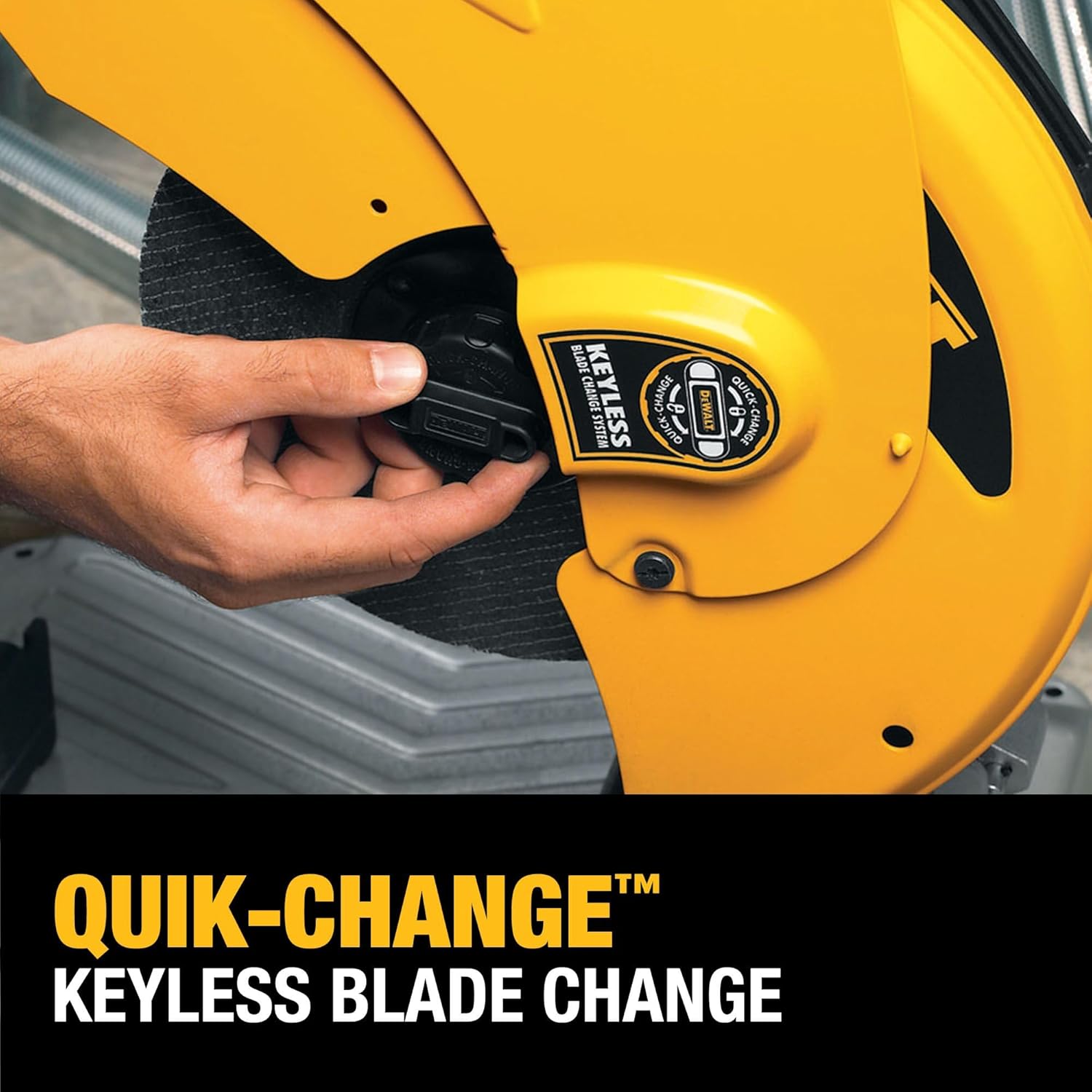 DEWALT Chop Saw, Quick-Change, 14-Inch, Old Model (D28715)