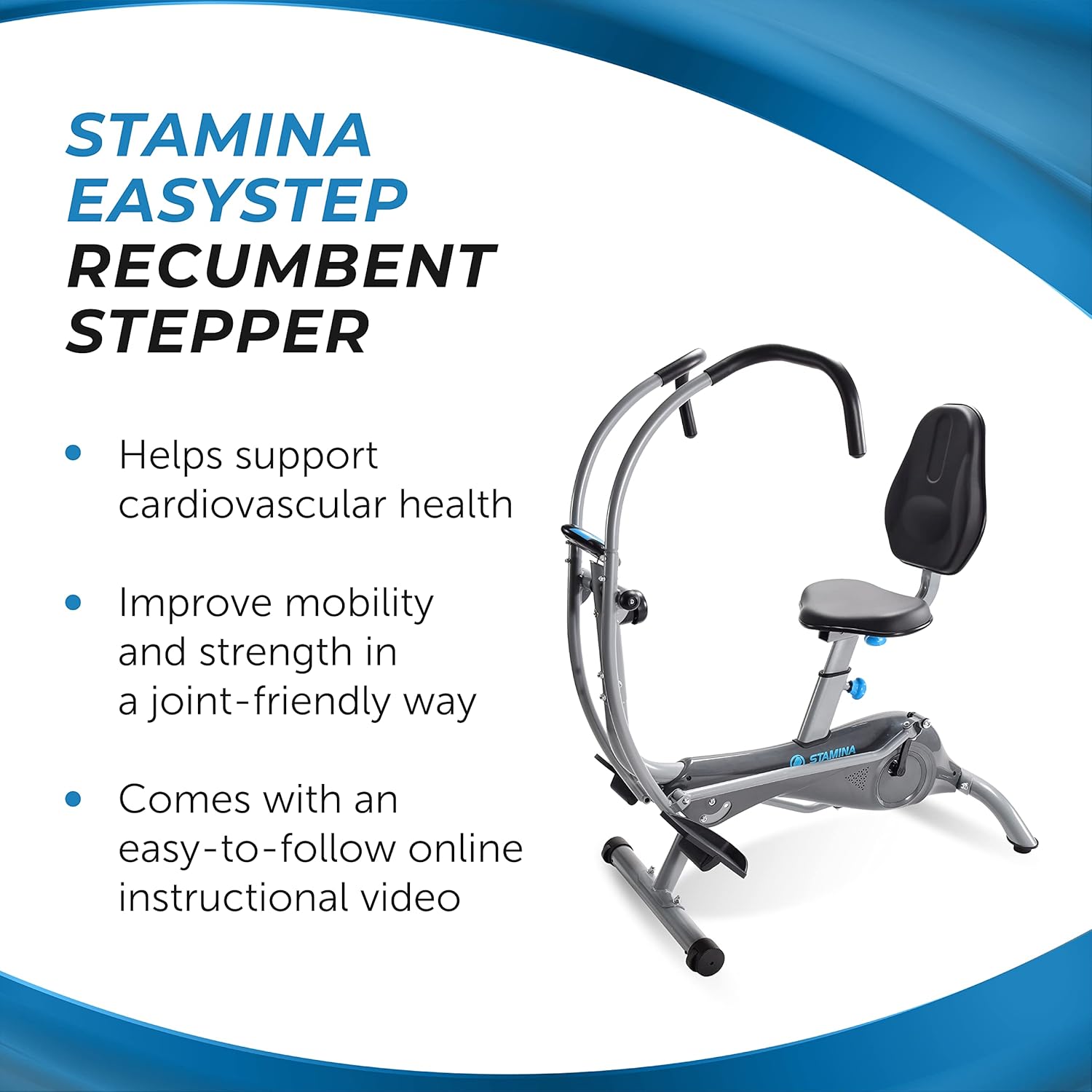 Stamina Active Aging EasyStep  Recumbent Stepper model number ‎40-0200