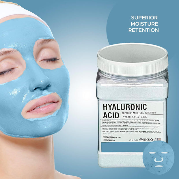 Beauty Jelly Mask Brightening  Hydrating Hyaluronic for All Skin Types 30 fl oz