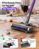 OPEN BOX /UNUSED Cordless Stick Vacuum Cleaner for Home: 550W ,PURPLE -TV106S