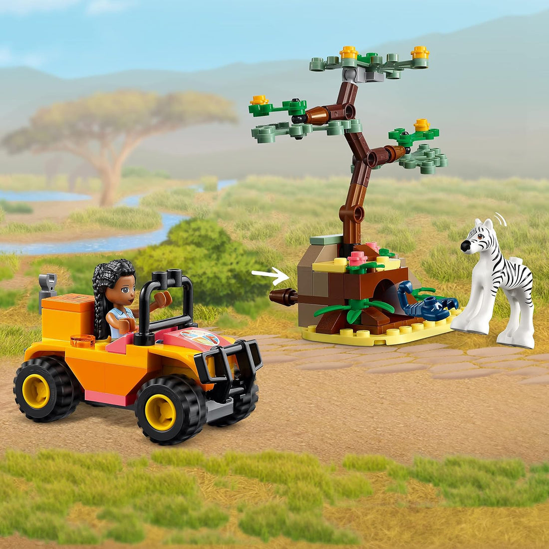 LEGO Friends Mia's Wildlife Rescue Toy  Giraffe Safari (41717)
