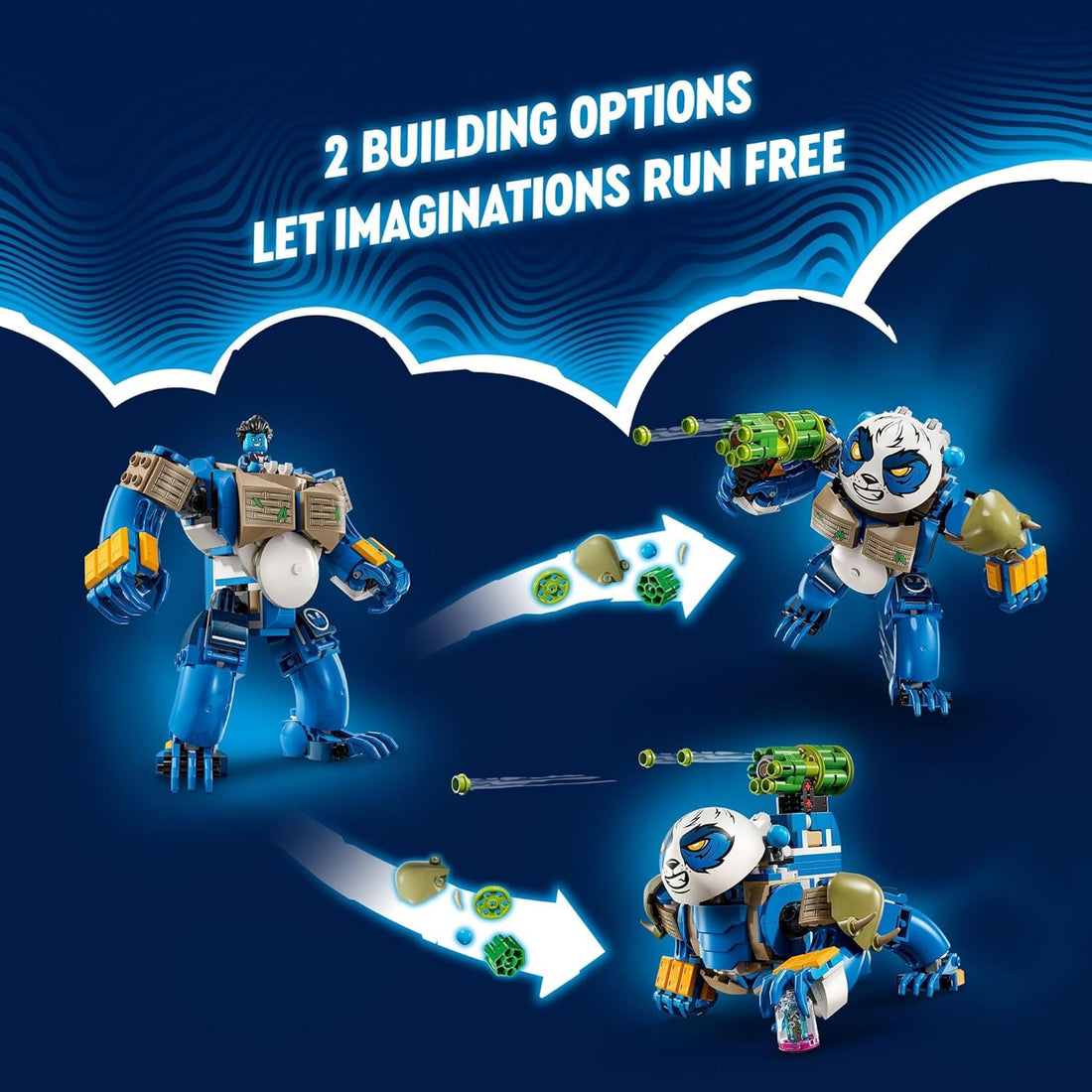 LEGO DREAMZzz Logan The Mighty Panda Animal Toy(71480)