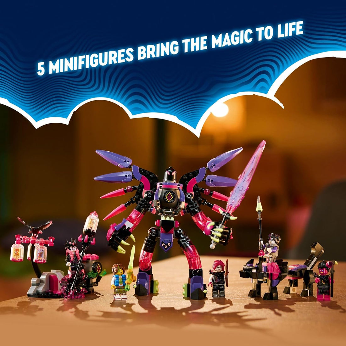 LEGO DREAMZzz The Never Witch’s Nightmare Creatures, Kids' Toy (71483)