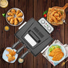 NEW/OPEN BOX Vexon 1800W 5.3Qt/ 5 Liters/21 Cups Large Electric Deep Fryer with 3 Frying Baskets- TSAF40H1-B