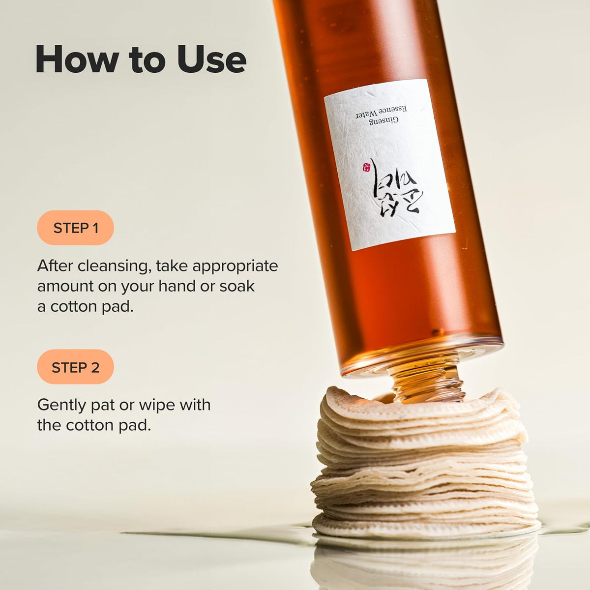 Beauty of Joseon Ginseng Essence Water Hydrating Face Toner for Dry, Dull Skin