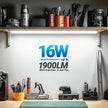 NEW Barrina (6 Packs) T5 3FT LED Shop Light, 1900lm, 5000K Daylight White, 16W,