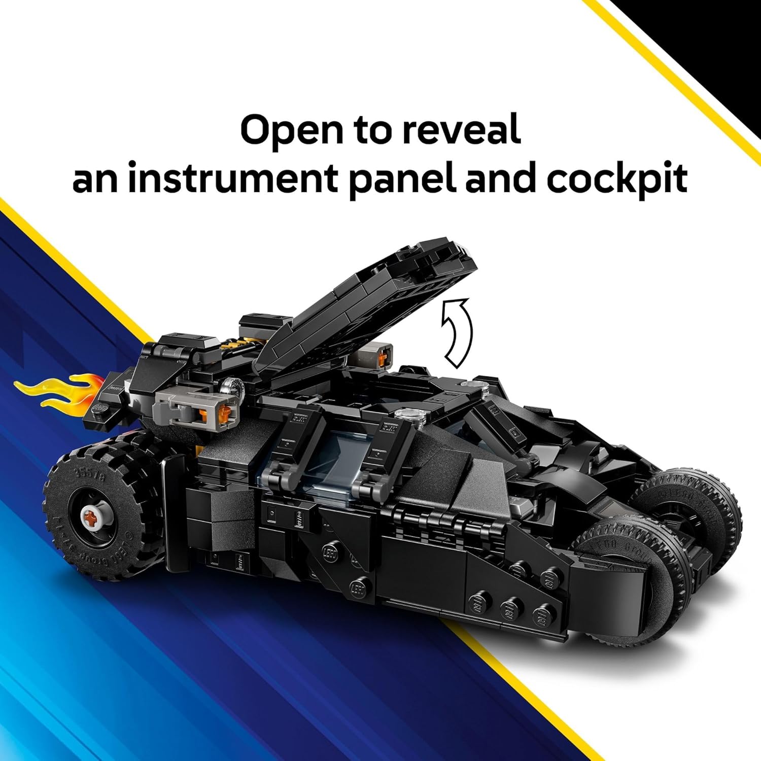 LEGO DC Batman Tumbler vs. Two-Face  The Joker  Building Set (76303)