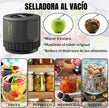 Mason Jar Vacuum Sealer Kit, Cordless Electric Vacuum Sealer for Jars