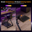 CAMMOO High Compatible Racing Wheel Stand Fits Handbrake, with Cup Holder