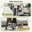 18 lbs Large Dog Car Seat Pet Center Console (Width 9in) Seat Puppy Cat Travel Portable Booster