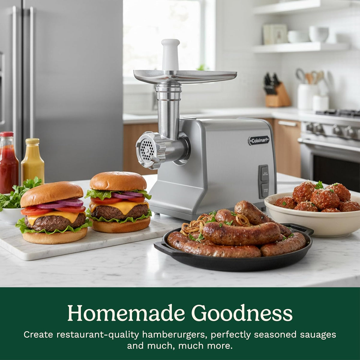 OPEN BOX/UNUSED Cuisinart Electric Meat Grinder (MG-220C)